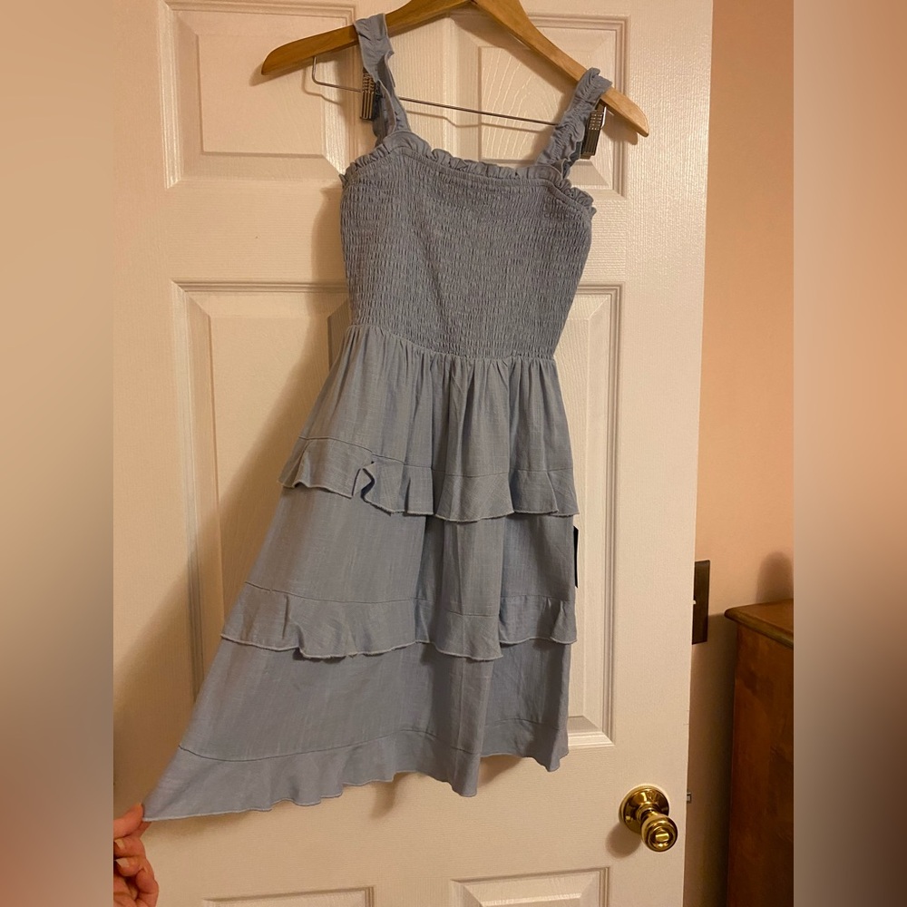 Lulu’s Light Blue Sundress